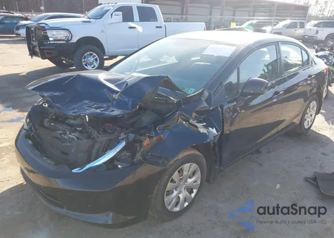 2012 Honda Civic Lx from USA, damaged, VIN 19XFB2F58CE079013